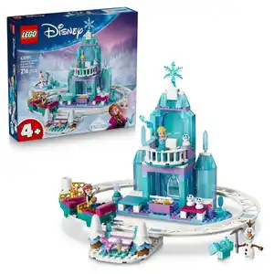 LEGO Disney Frozen 43281 Elsas Schlittenfahrt um den Eispalast, Spiel, 1 Stk
