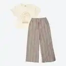 Bild 3 von Kinder-Mädchen-Set mit Stickerei, 2-teilig