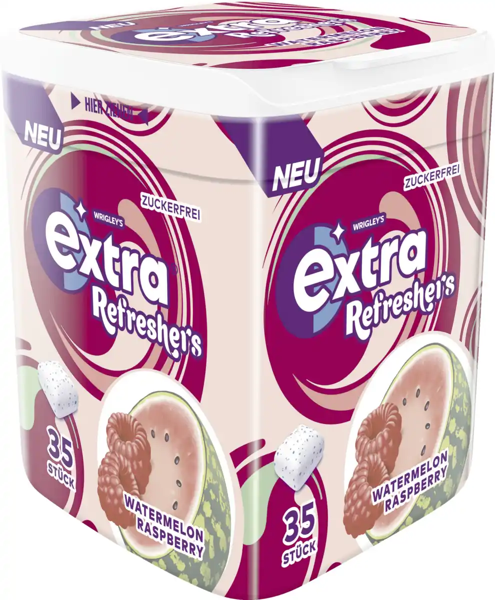 Bild 2 von Wrigley`s EXTRA® REFRESHERS Dose Watermelon Raspberry