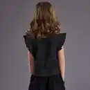 Bild 4 von Kinder-Mädchen-T-Shirt mit Rüschen