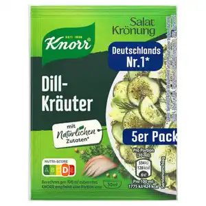 KNORR Salatkrönung Dressing, Dill-Kräuter 450 ml