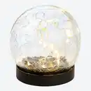 Bild 1 von Solarleuchte aus Glas in Crackle-Optik, Ø ca. 9 cm