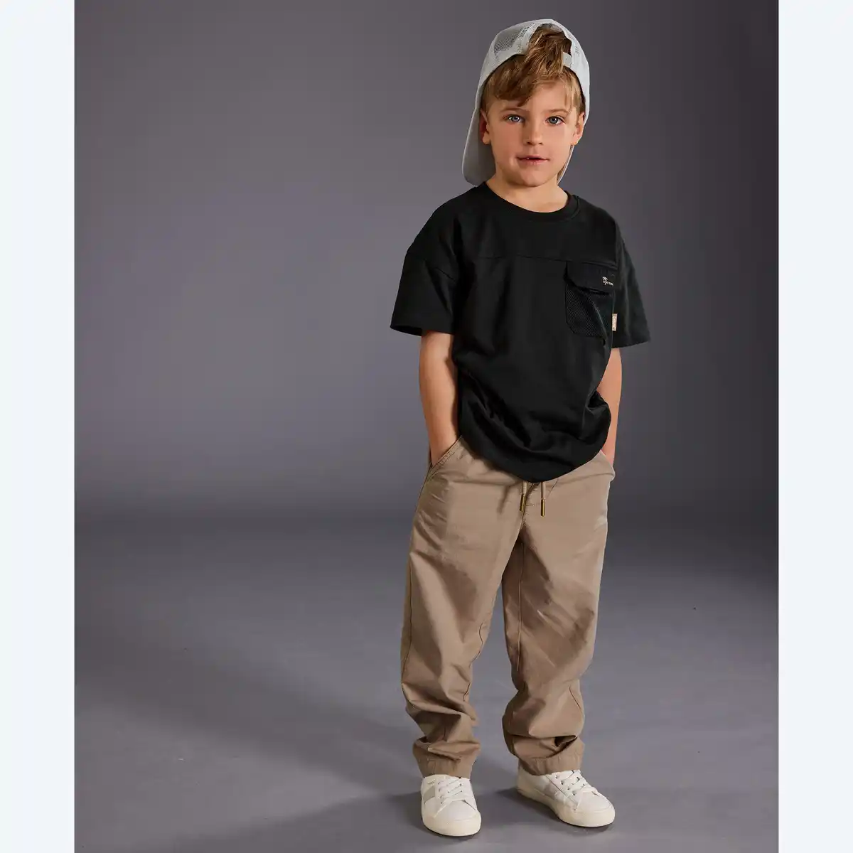 Bild 1 von Kinder-Jungen-Hose aus Baumwolle