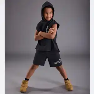 Kinder-Jungen-Set aus reiner Baumwolle, 2-teilig