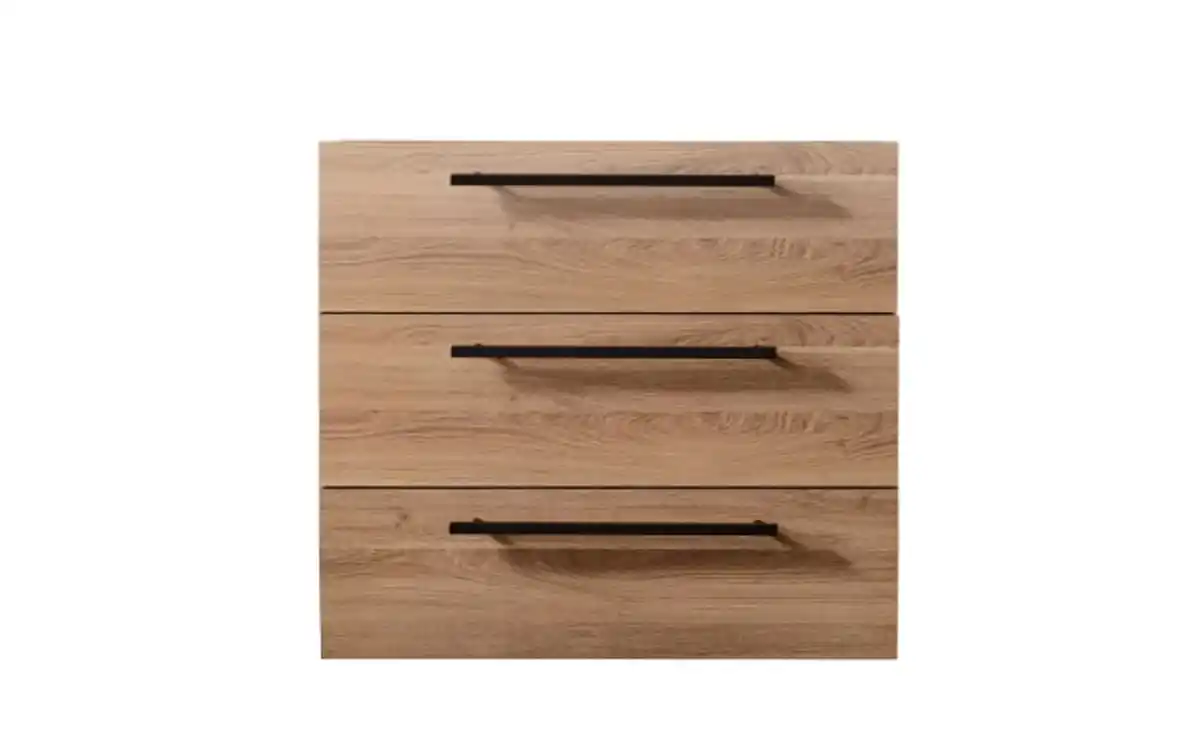 Bild 3 von Puris - Badeinrichtung Kera Plan, Cuneo Eiche braun Nachbildung, Cosmos grey matt