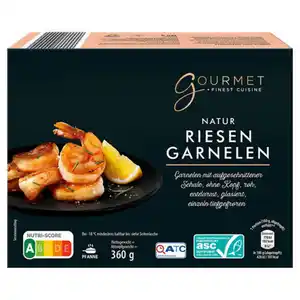 GOURMET FINEST CUISINE Riesengarnelen 360 g, Natur
