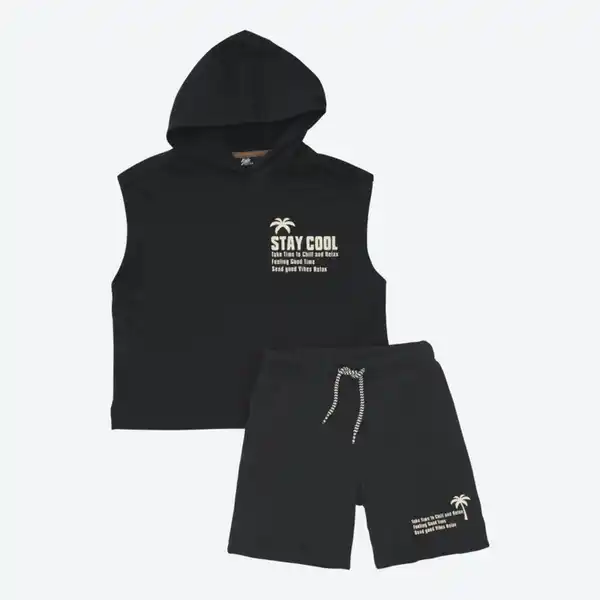 Bild 2 von Kinder-Jungen-Set aus reiner Baumwolle, 2-teilig