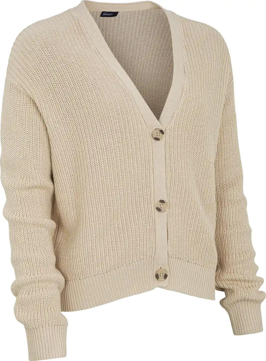 Bild 1 von IDEENWELT Strick-Cardigan beige Gr. XL