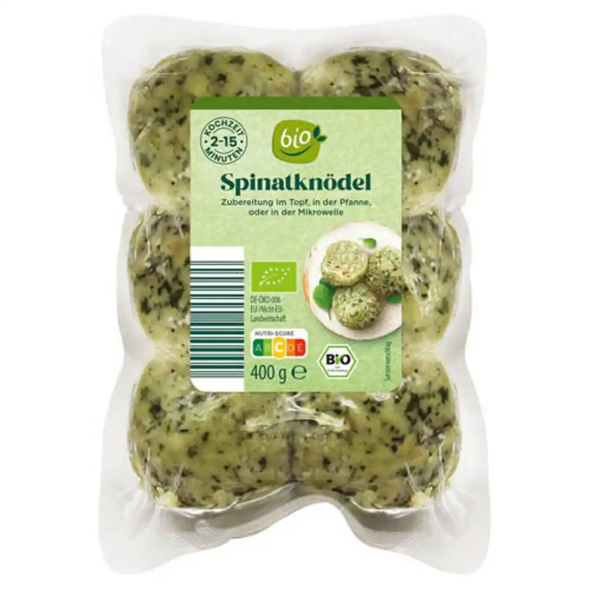 Bild 1 von Bio Spinatknödel 400 g