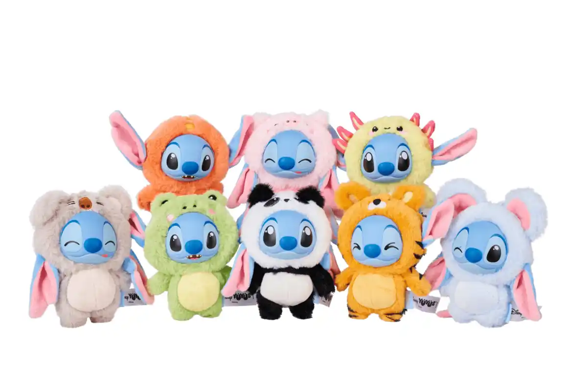 Bild 1 von Simba Disney YuYus Stitch Schlüsselanhänger 12cm – Offizieller Simba Anhänger, sortiert (Keine Auswahl möglich), 1 Stk