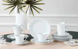 Kaffeeservice Base, weiß, 18-teilig