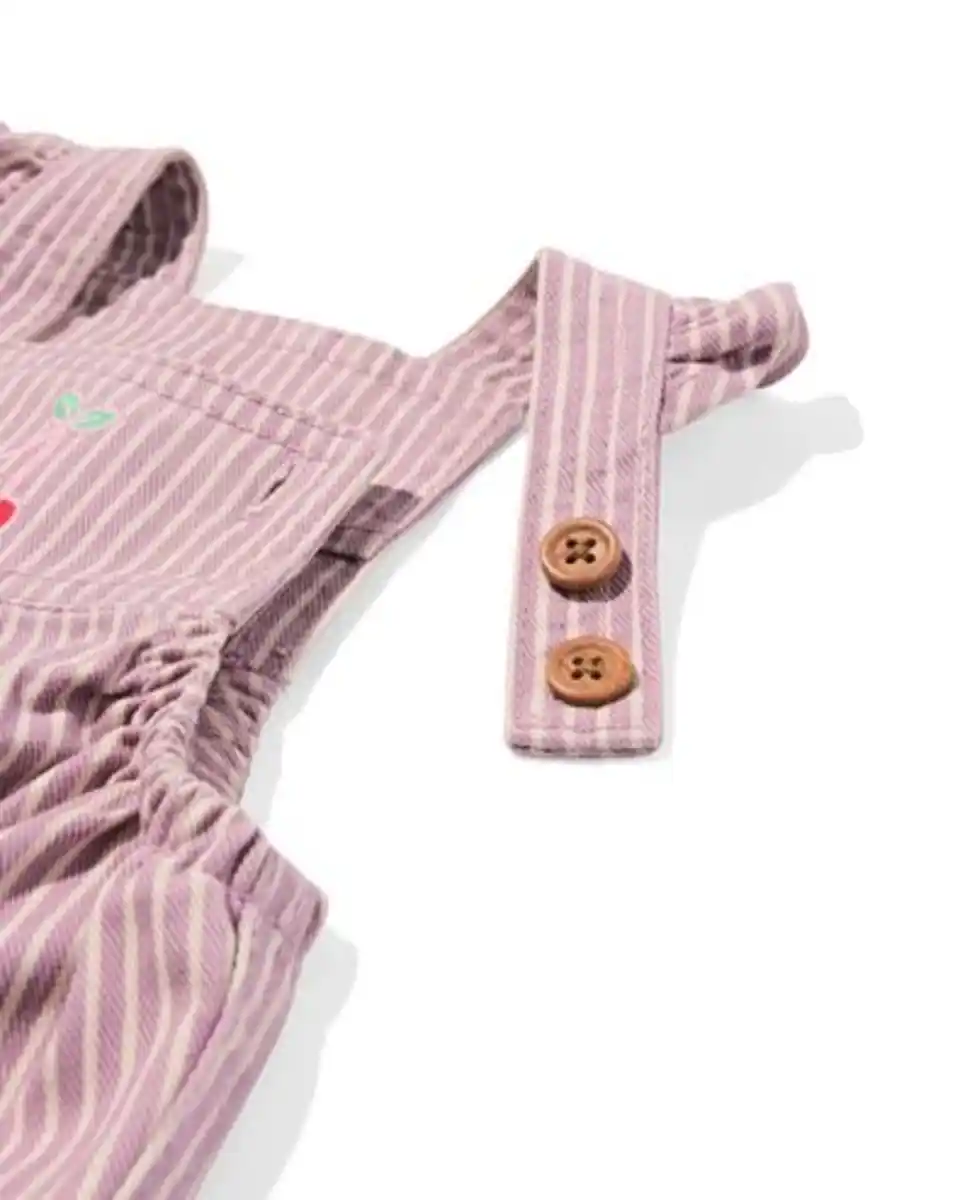 Bild 3 von Baby-Jumpsuit Streifen violett