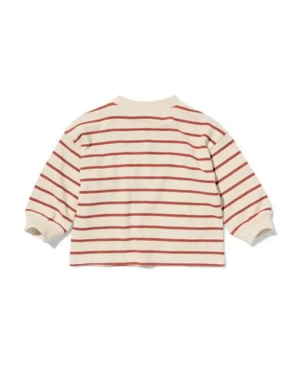 Bild 2 von Baby-T-Shirt aus Jersey, gestreift braun