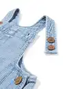 Bild 3 von Baby-Latzhose, gestreift jeansfarben