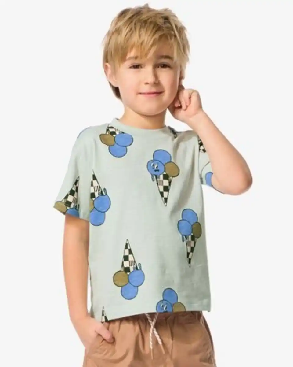 Bild 1 von Kinder-T-Shirt Eistüten hellblau