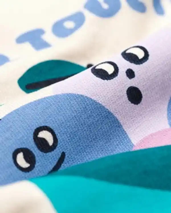 Bild 4 von Baby-T-Shirt aus Jersey, gestreift – 2 Stück blau