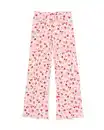 Bild 2 von Kinderleggings, Bootcut, gerippt, Erdbeeren rosa
