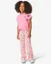 Bild 1 von Kinderleggings, Bootcut, gerippt, Erdbeeren rosa