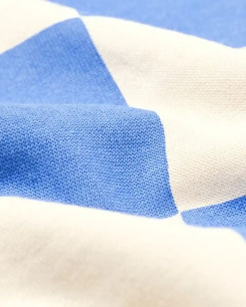 Bild 3 von Kinderpullover aus Sweatstoff mit Farbblöcken blau