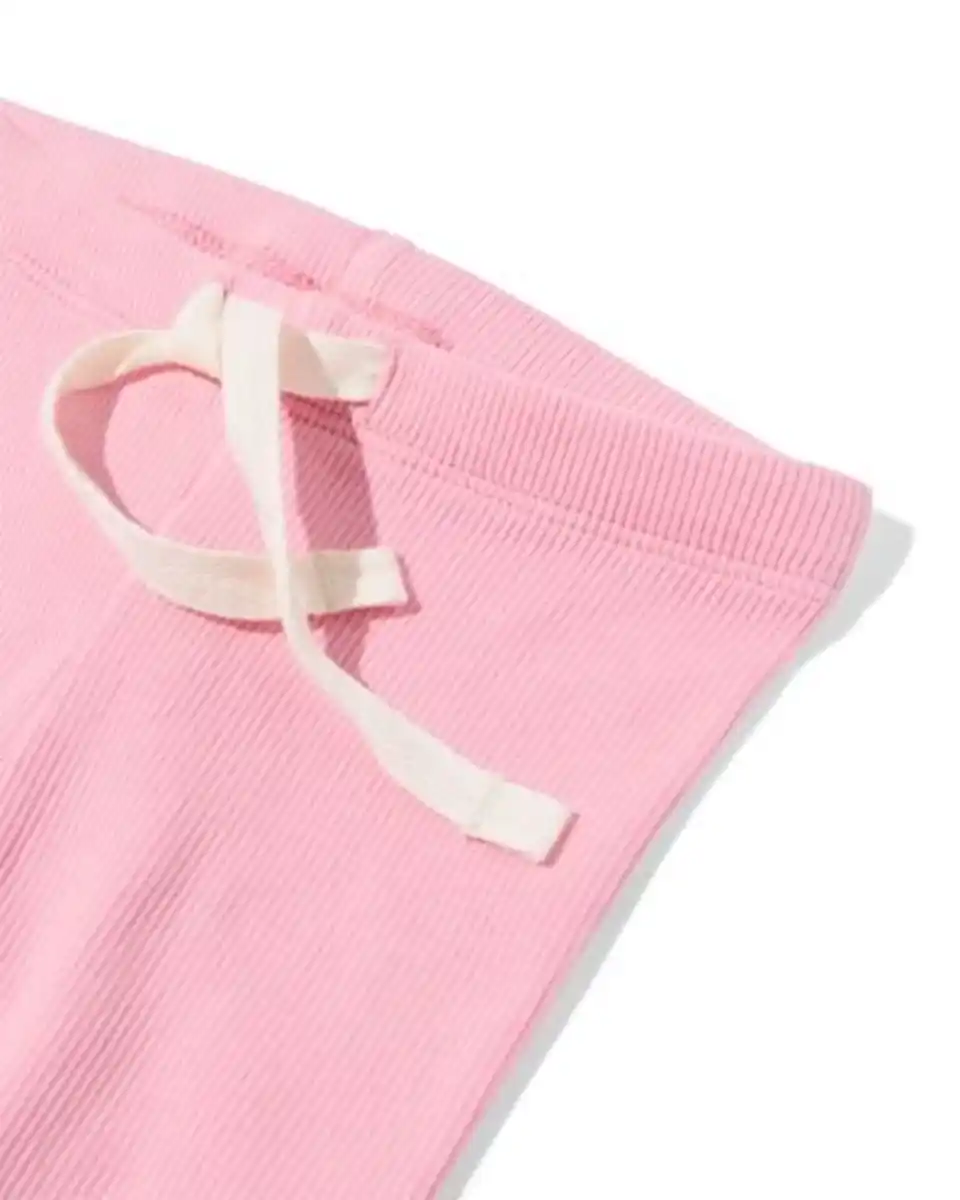 Bild 4 von Babyleggings mit Rippenstruktur, Blumen – 2 Stück ecru