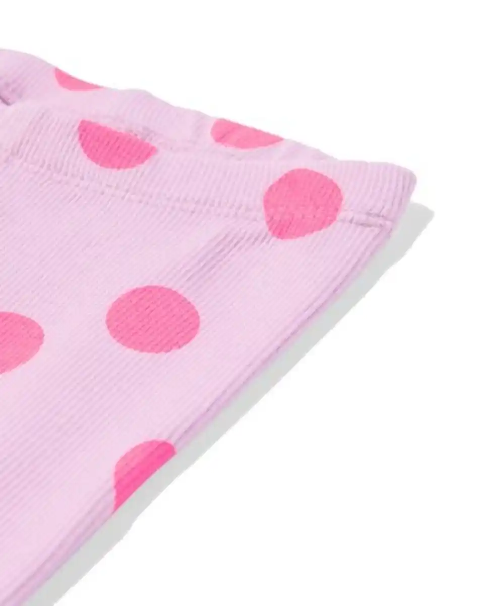 Bild 4 von Baby-Bekleidungsset, bequeme Passform, gerippt, getupft violett