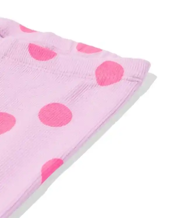 Bild 4 von Baby-Bekleidungsset, bequeme Passform, gerippt, getupft violett