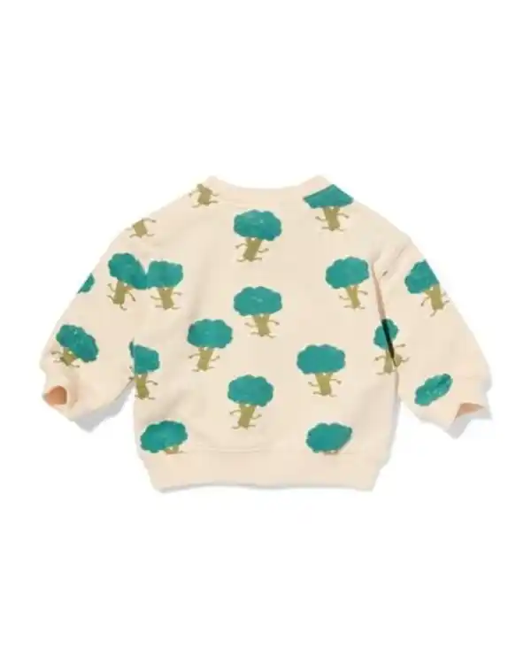 Bild 3 von Babysweater mit Broccoli ecru