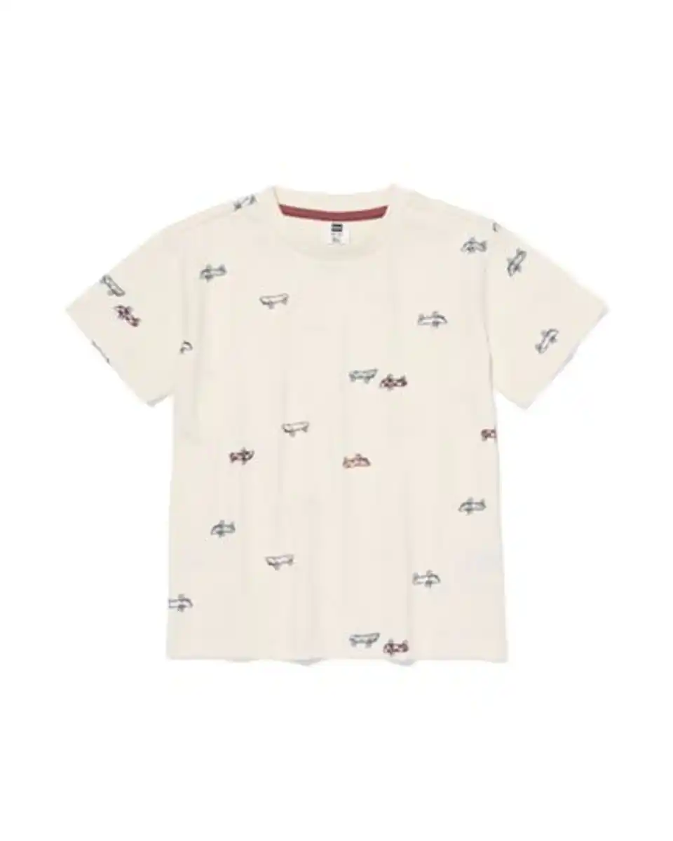 Bild 2 von Kinder-T-Shirt, Skateboard weiß