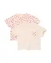 Bild 1 von Baby-T-Shirts aus Jersey mit Herzen – 2 Stück ecru