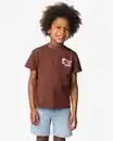 Bild 4 von Kinder-T-Shirt, Pflanzenmuster – 2 Stück braun