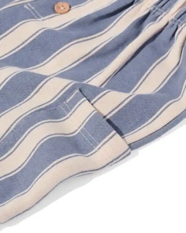 Bild 4 von Baby-Sweathose, gestreift blau