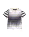 Bild 2 von Kinder-T-Shirt mit Streifenmuster blau