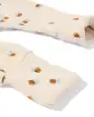 Bild 3 von Newborn-Strampler LENZING™ ECOVERO™-(Viskose), gerippt, Bienen ecru