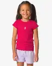 Bild 1 von Kinder-T-Shirt, gerippt, Erdbeere fuchsie