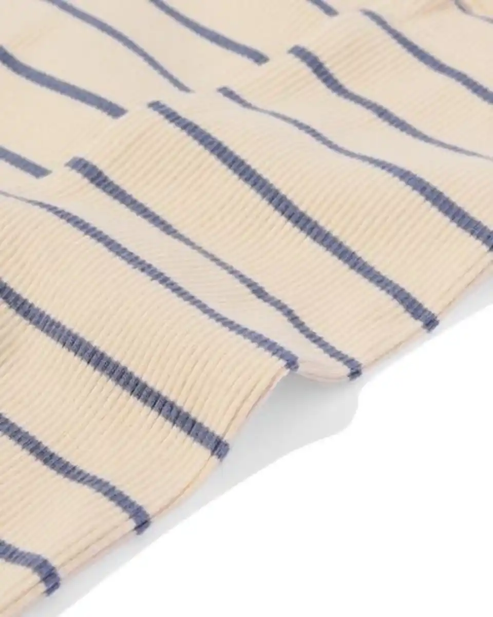 Bild 4 von Newborn-Leggings zum Mitwachsen, gerippt und gestreift ecru