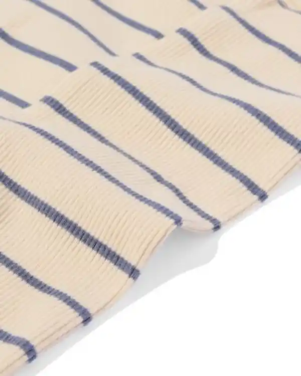 Bild 4 von Newborn-Leggings zum Mitwachsen, gerippt und gestreift ecru