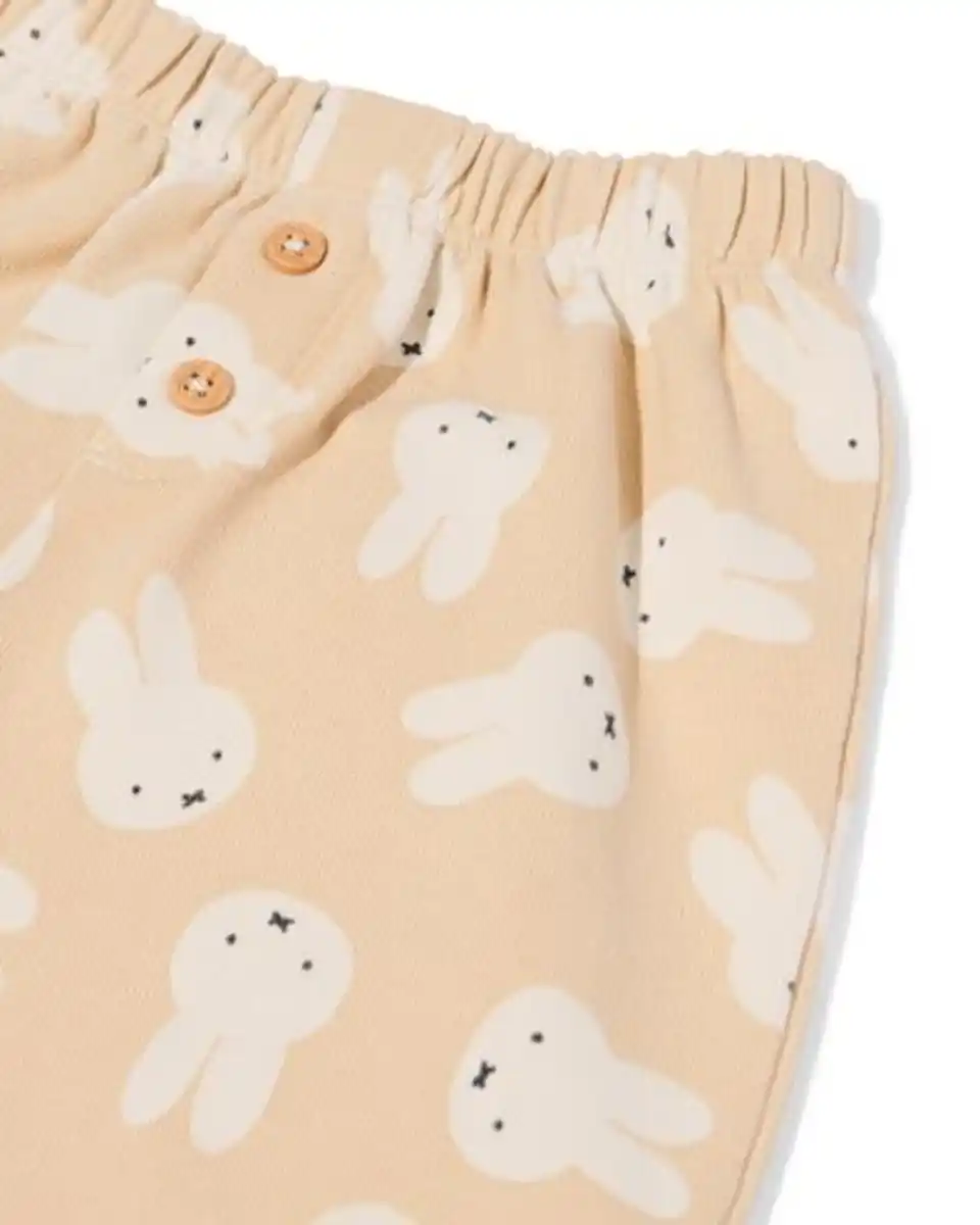 Bild 2 von Miffy Newborn-Hose, bequeme Passform, Jersey ecru