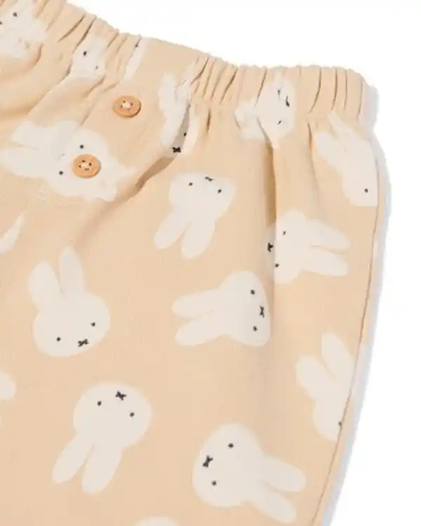 Bild 2 von Miffy Newborn-Hose, bequeme Passform, Jersey ecru