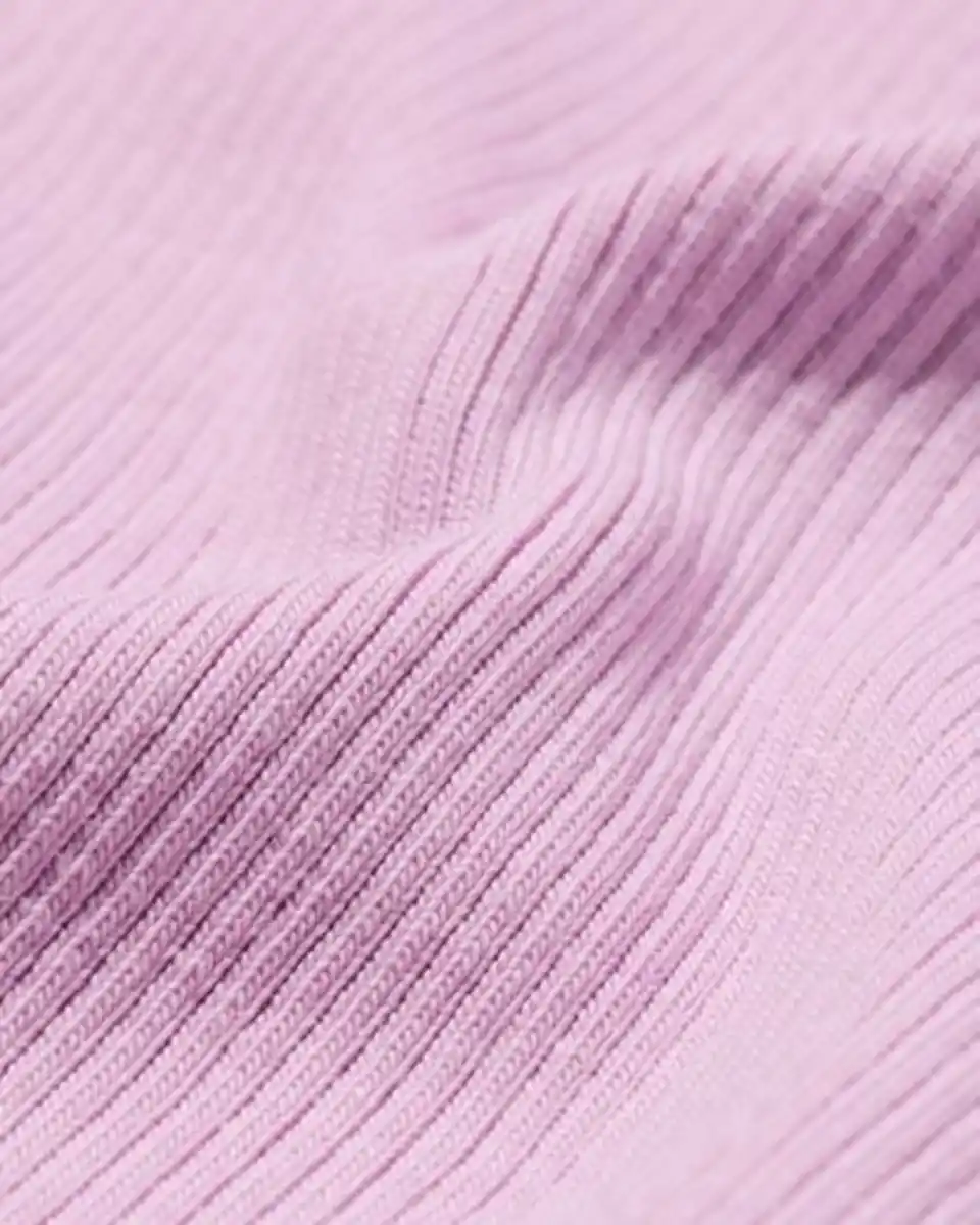 Bild 4 von Baby-T-Shirts mit Rippstruktur, Blumen – 2 Stück violett