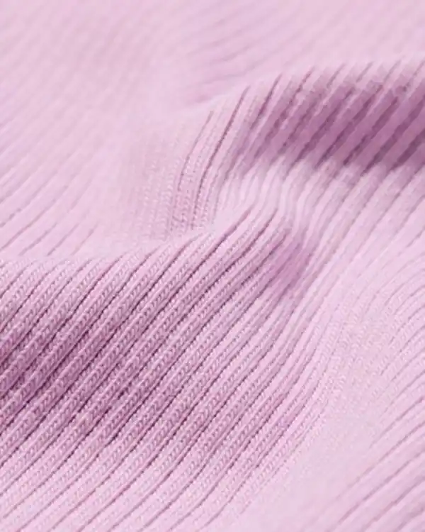 Bild 4 von Baby-T-Shirts mit Rippstruktur, Blumen – 2 Stück violett