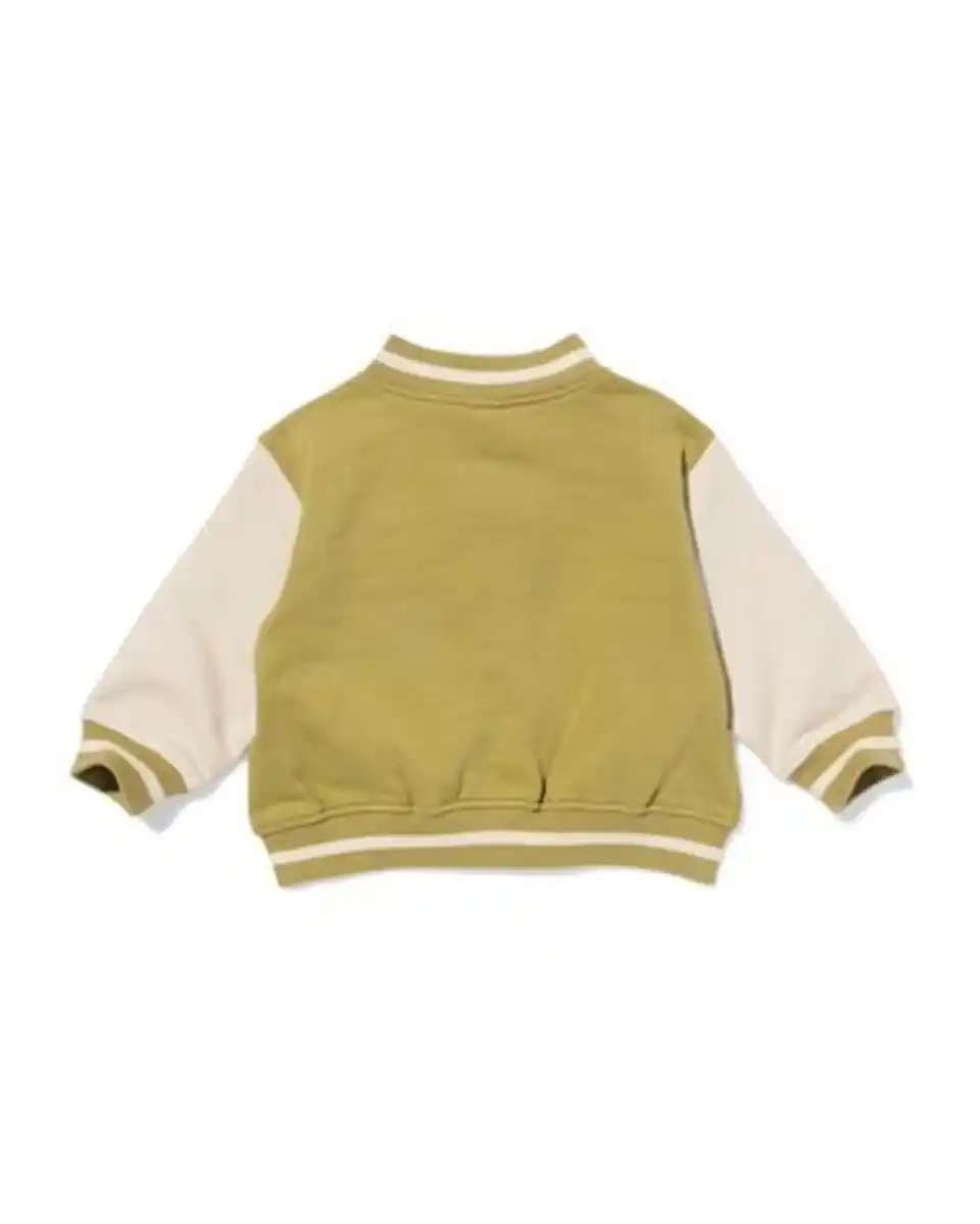Bild 3 von Baby-Bomberjacke aus Sweatstoff grün