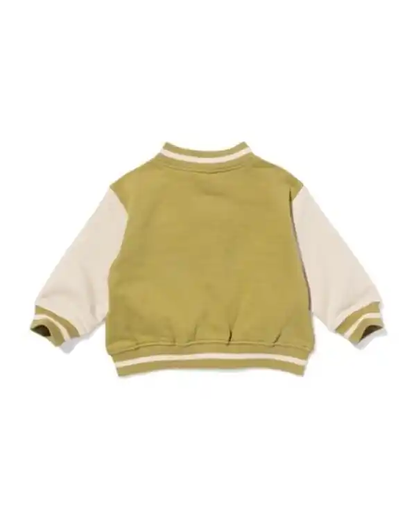 Bild 3 von Baby-Bomberjacke aus Sweatstoff grün