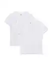 Bild 3 von 2er-Pack Kinder-T-Shirts, Biobaumwolle weiß