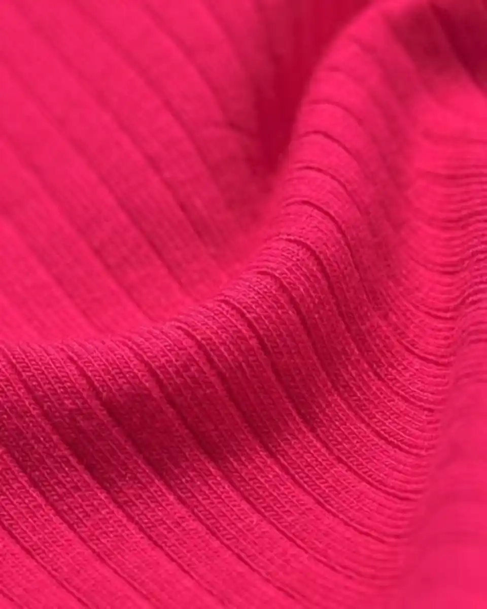 Bild 3 von Kinder-T-Shirt, gerippt, Erdbeere fuchsie