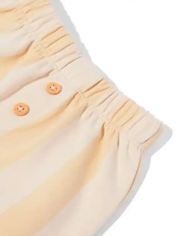 Bild 4 von Newborn-Hose mit Streifen ecru