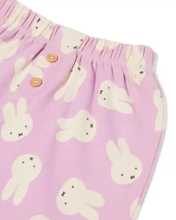 Bild 3 von Miffy Newborn-Hose, bequeme Passform, Jersey violett