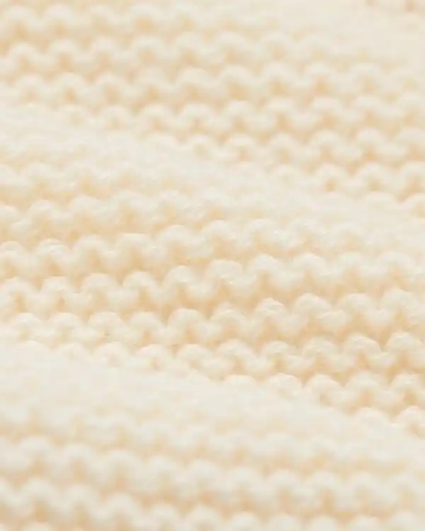 Bild 4 von Newborn-Strickjacke aus Feinstrick ecru