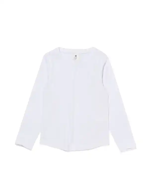 Bild 2 von 2er-Pack Kinder-Shirts, Biobaumwolle weiß