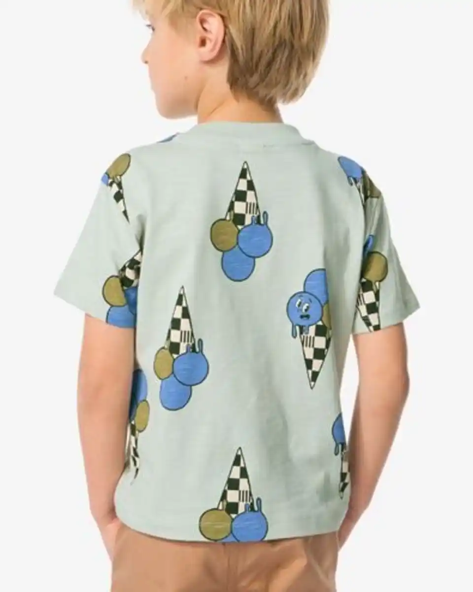 Bild 4 von Kinder-T-Shirt Eistüten hellblau