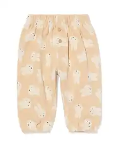 Miffy Newborn-Hose, bequeme Passform, Jersey ecru